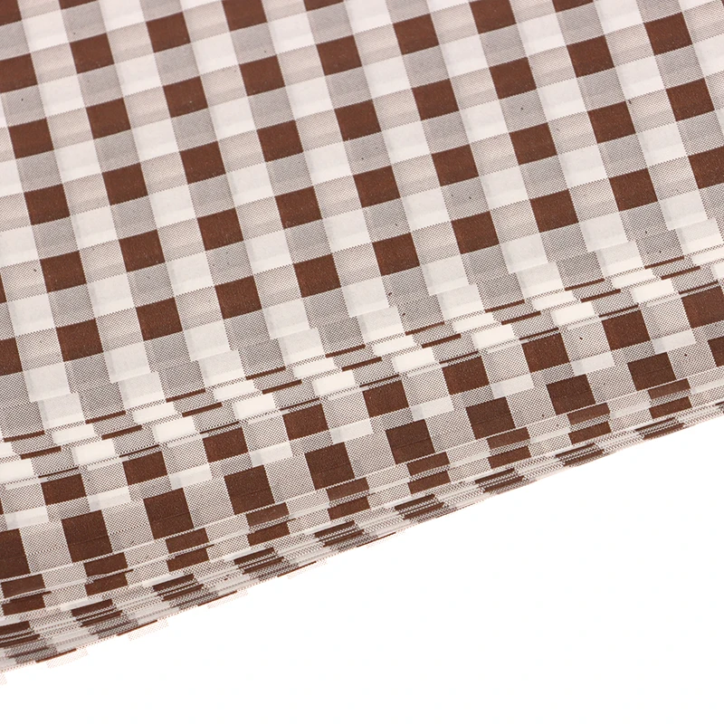 50 Sheets Greaseproof Wax Paper – Multi-Color Oil-Proof Food Wrapping Sheets for Sandwi... - SKU GWP02020 - UGI Packaging