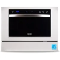 BCD6W 6 Place Setting Portable Compact Countertop Dishwasher 1
