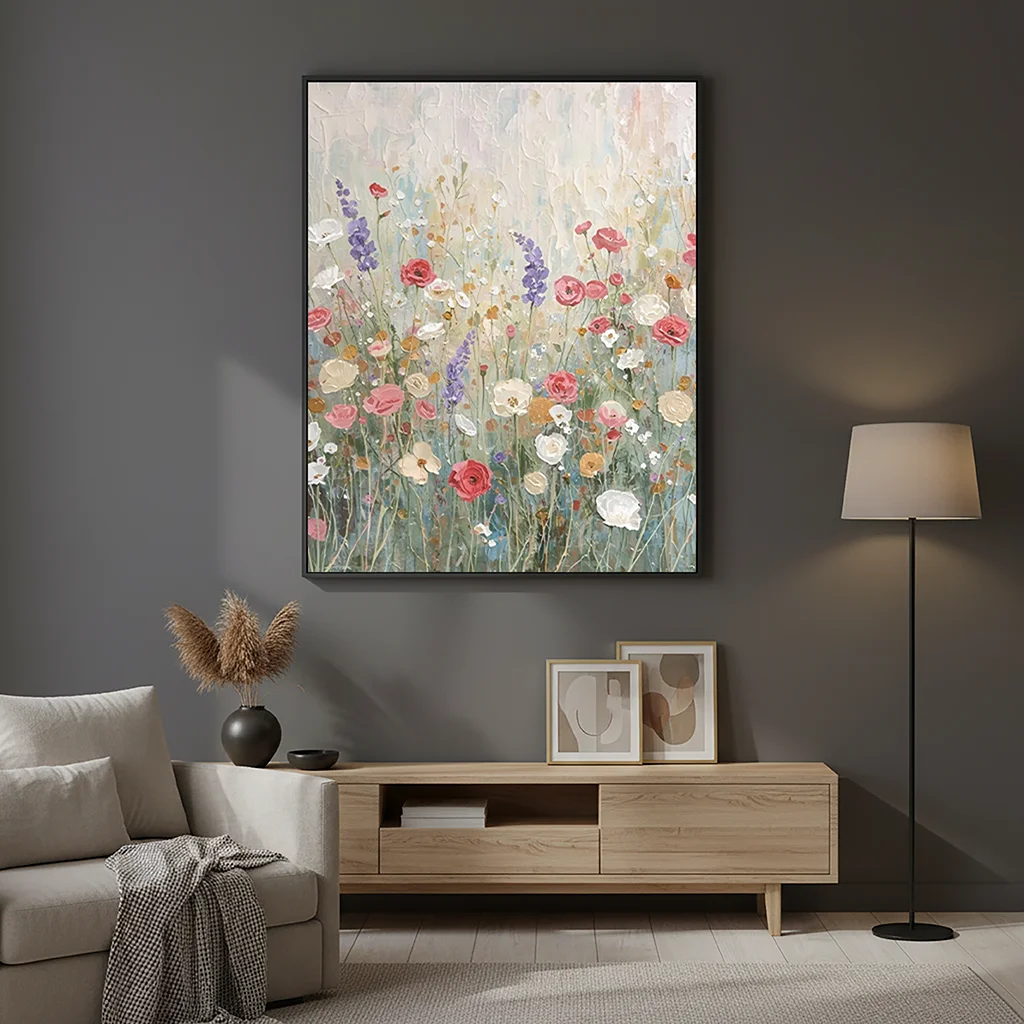Vintage Floral Canvas Art 5
