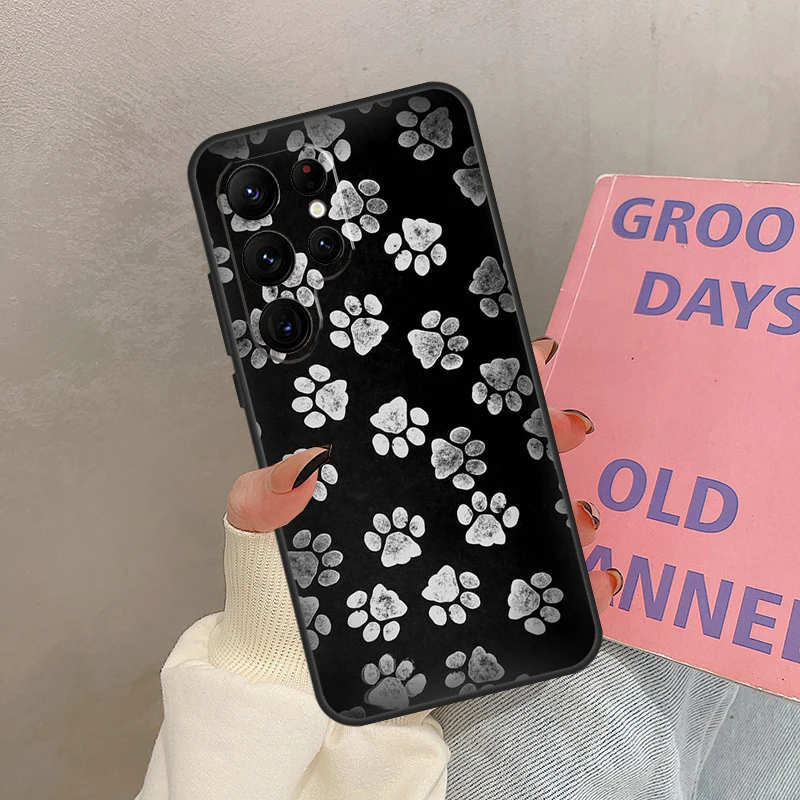 Dog Paw Protective Phone Case with Enhanced Design