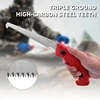 Hunting Saw High Carbon Steel 12 TPI Curved Saw Blade Triple Cut Bone Saw Outdoor-Hunting Saw with Comfortable Handle 1