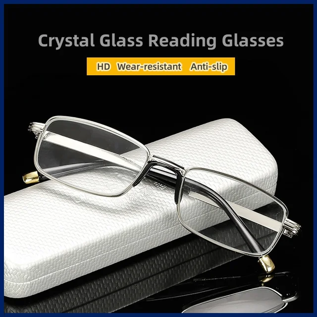 Lunettes de lecture 2024, verres haute définition, pour hommes et femmes, protection contre la presbytie, confortables 1