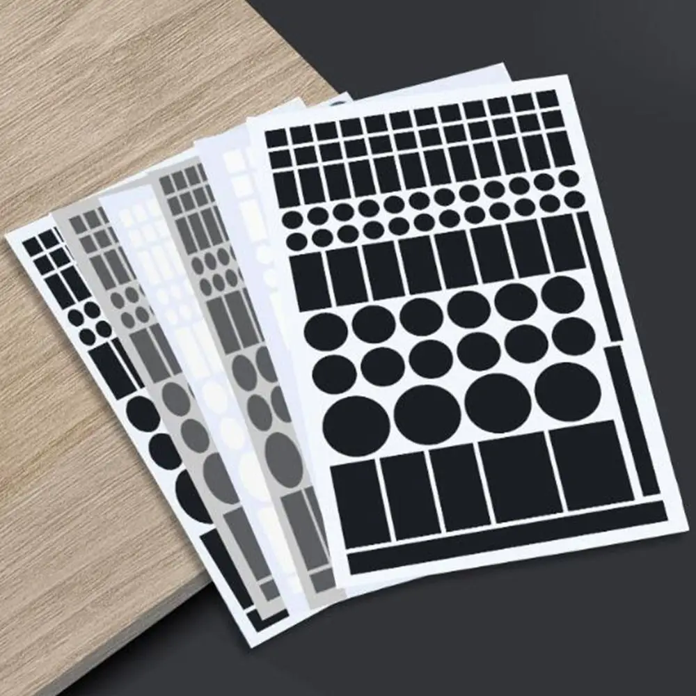 Shading Avoid Glare Light Dimming Stickers Great Adhesion Strength Led Light Blocking Stickers Blackout Stickers Easy to Use