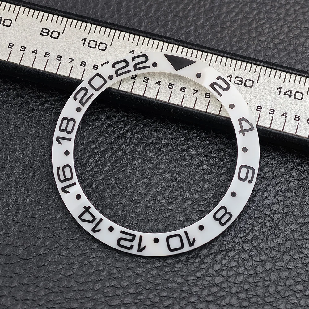 Premium 40mm Sloped Ceramic Bezel GMT Insert for Men's Watch Accessories
