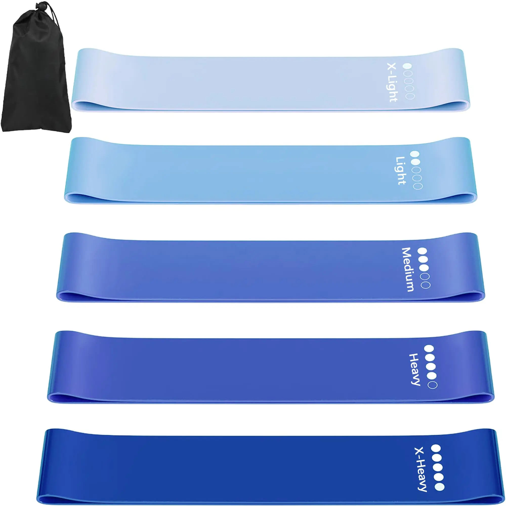 Enhanced Silicone Resistance Band for Versatile Fitness Training