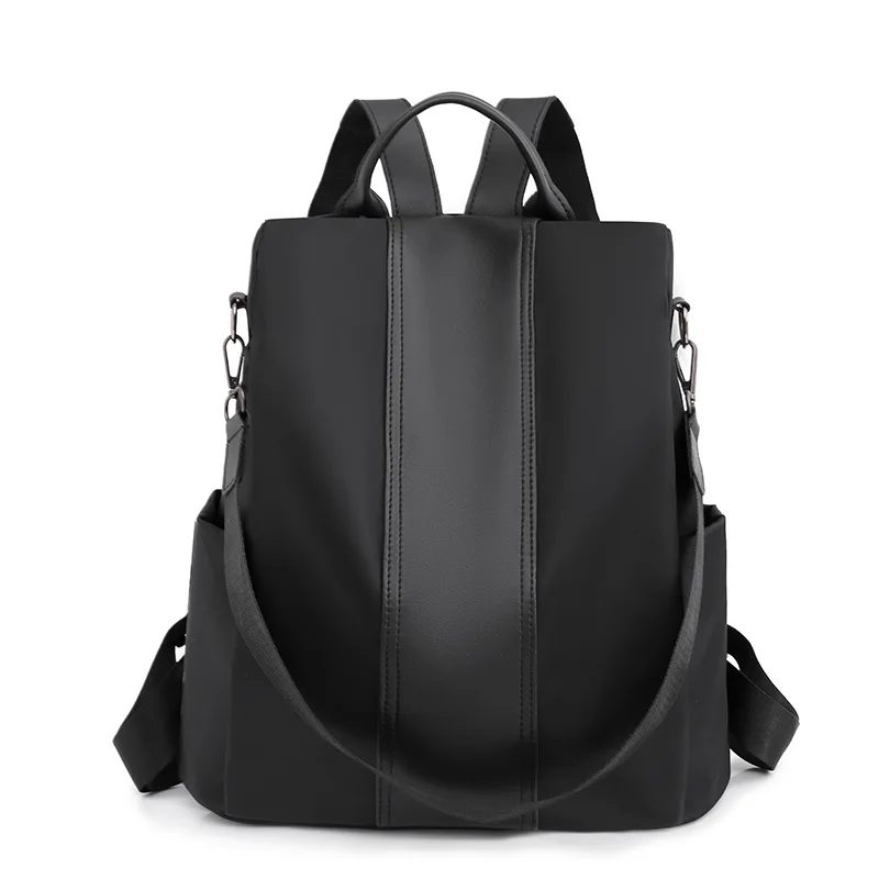 

MONNET CAUTHY New Arrival Bags for Women Solid Color Pink Black Zipper Fashion Girls Backpacks