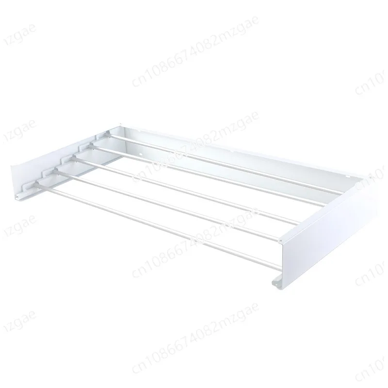 Telescopic hanger Wall-mounted hanger Drying rack Folding wall Extensible tissue hanger