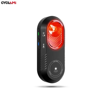 CYCLAMI LA150 Luce Posteriore per Bicicletta con Radar, Fanale Intelligente con Freno, Ricaricabile, Impermeabile IPX6, Lampada di Sicurezza Posteriore per Ciclismo