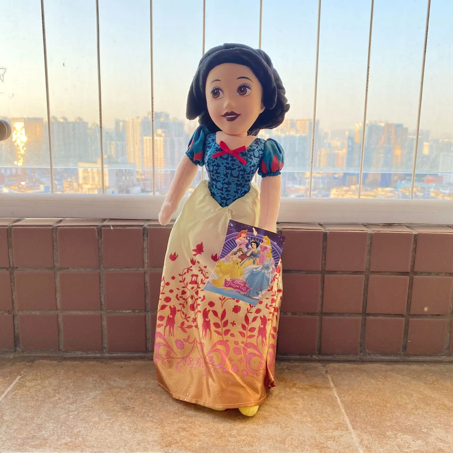 20cm Disney Princess Series Plush Toys Doll Snow White Cinderella