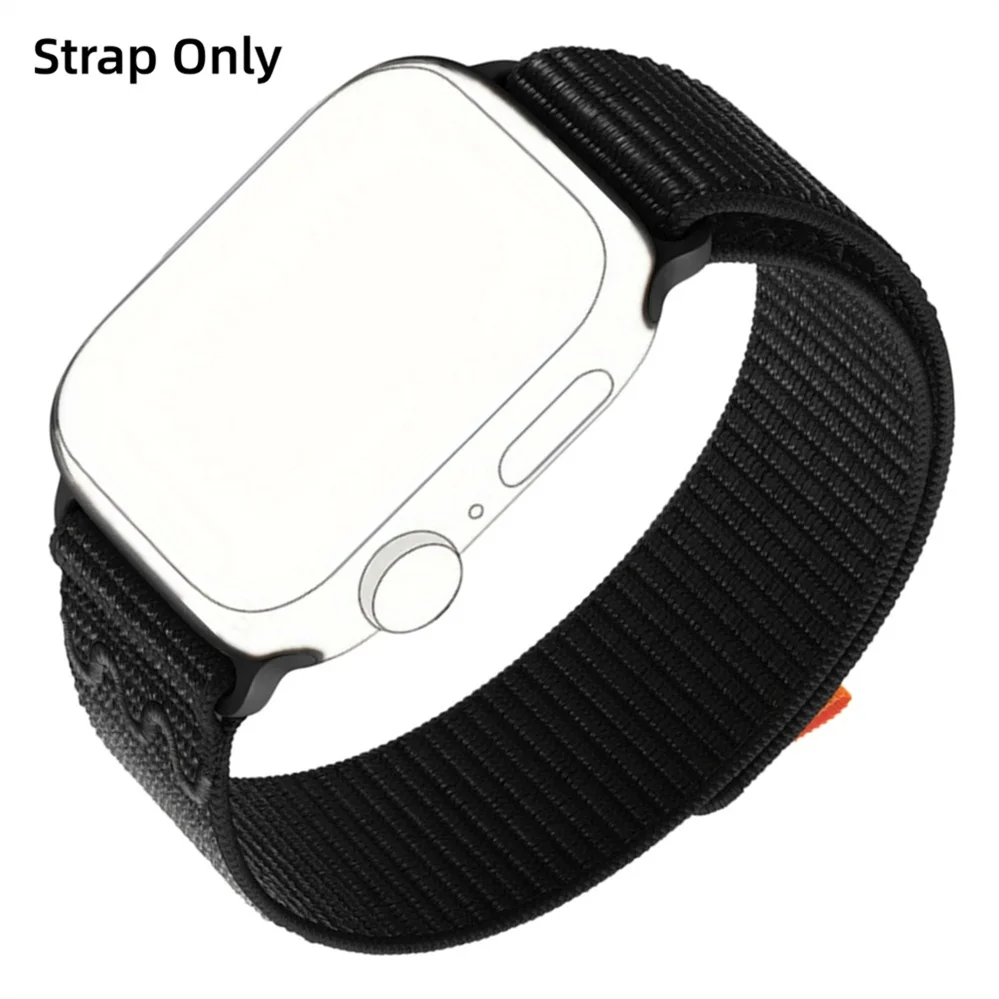 Nylon Sport Loop Bracelet for Apple Watch - Stylish and Durable Strap Replacement