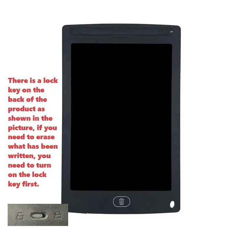 8.5Inch LCD Writing Board Children Intelligence Early Education Online Class Learning Painting Handwriting