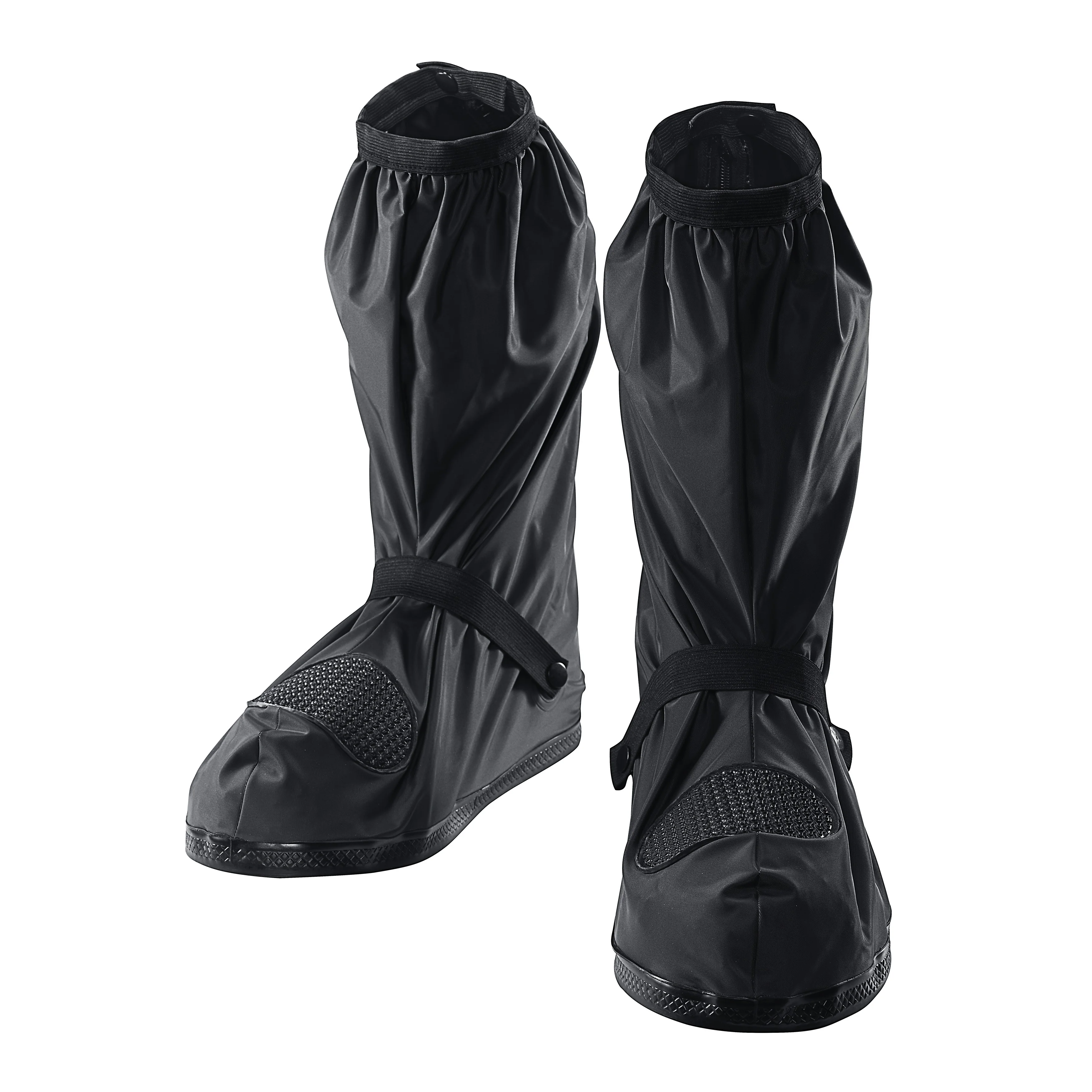 Waterproof Shoe Covers for Riding PVC Motorcycle Bike Reflective Anti-slip All-Season Protection Overshoes Boot Footwear Shields