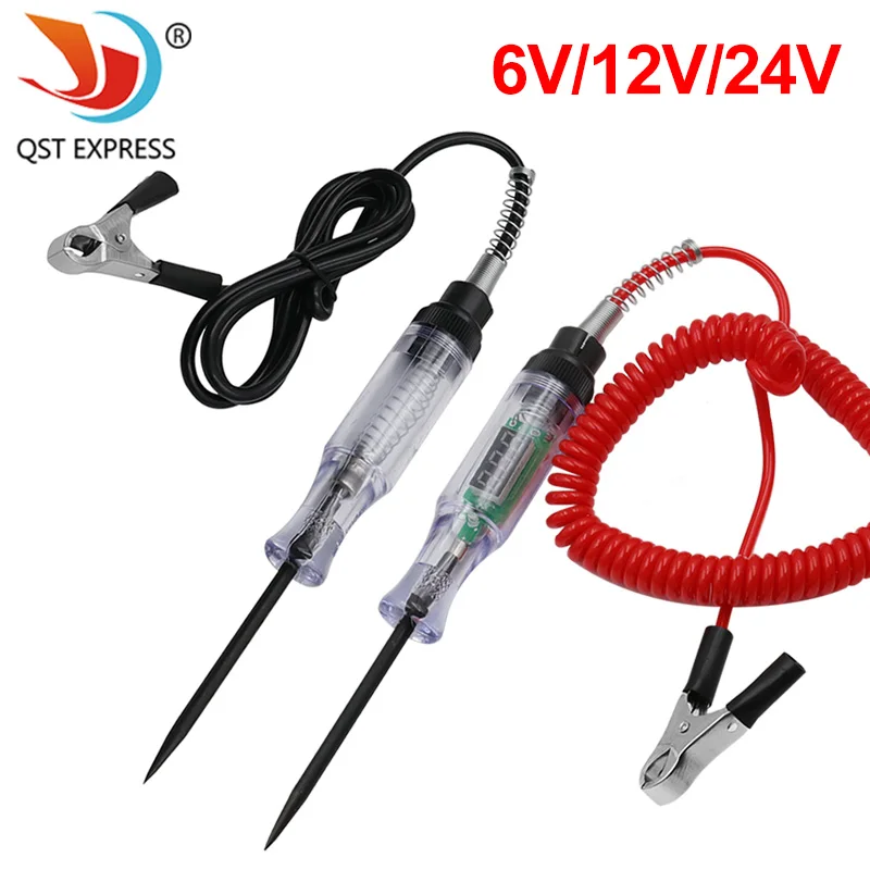 Electrical Voltage Tester Pen Probe Lamp Auto Car Light Circuit Tester