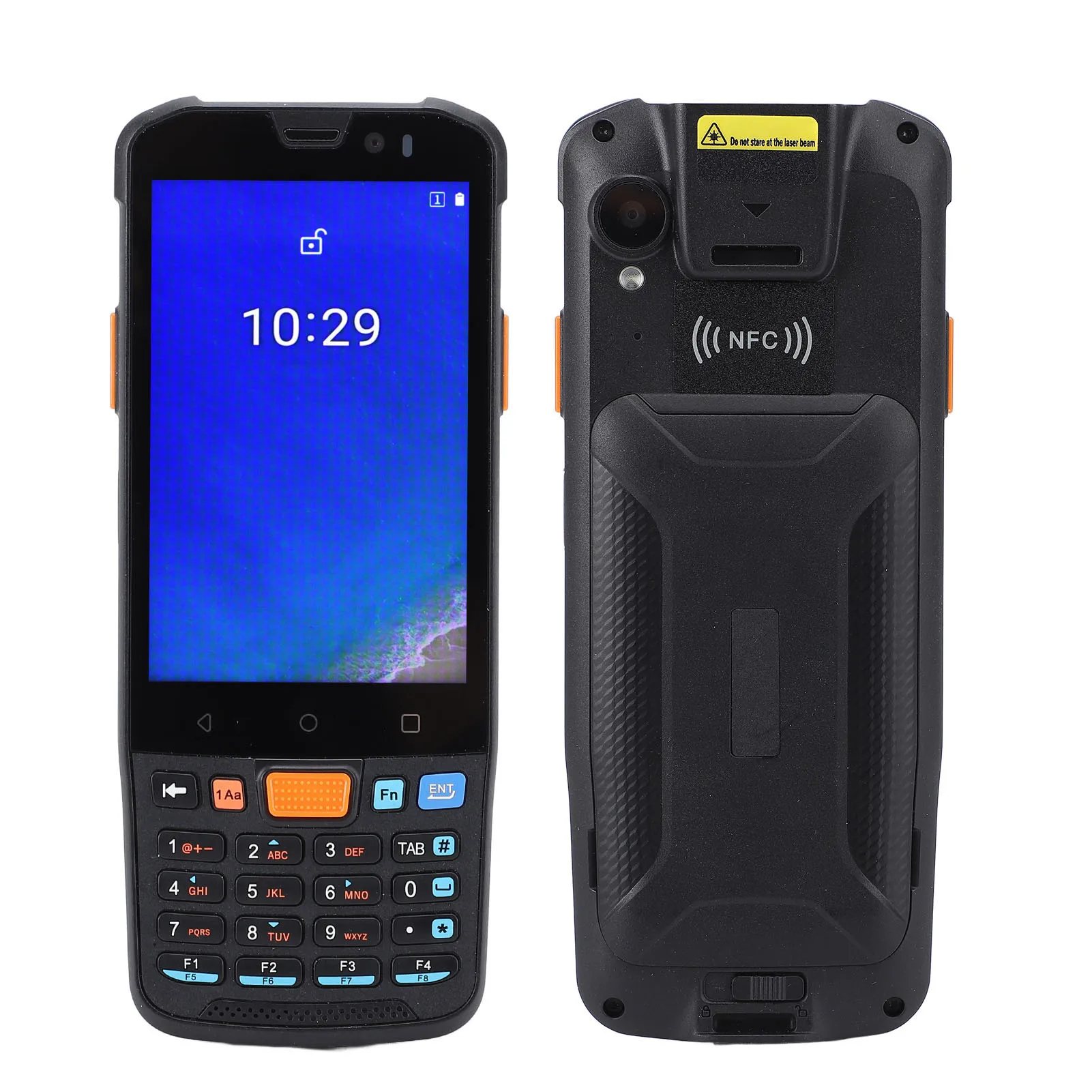 4G Handheld 4 inch LCD Screen Scanner Terminal Data Collector High Resolutionarcode Excellent Decoding Capability for Logistics