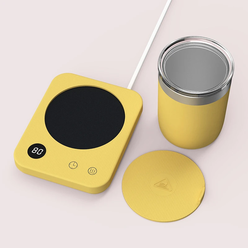 Elétrica Coffee Mug Warmer Pad Cup Aquecedor Coaster Temperatura Constante Aquecimento Mat Grupo Leite Chá Água Casa Escritório Presente 2024