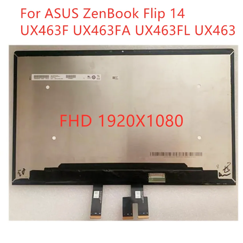 

ЖК-дисплей с сенсорным экраном 140 дюйма FHD IPS для ASUS ZenBook Flip 14 UX463 UX463F UX463FA UX463FL