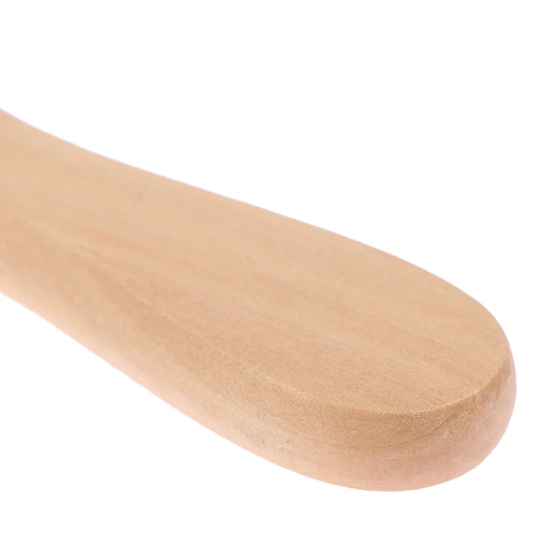 Description Picture 2 of itemBaby Care Pure Natural Wool Baby Wooden Brush Comb Brush Baby Hairbrush Newborn Hair Brush Infant Comb Head Massager