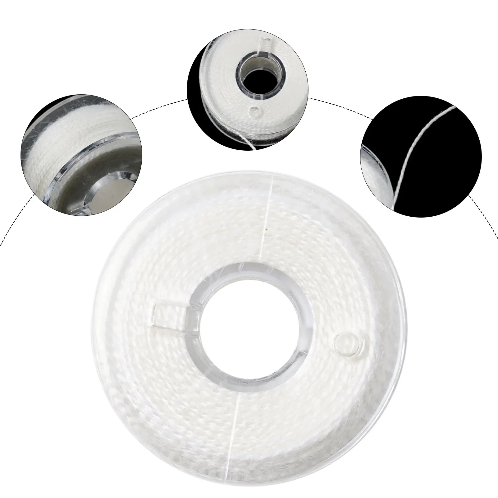 Brand New 20M PVA Fishing String Water Soluble Braided Sink Line For Dissolving Bag Rig Bait Bags For Fishing Lure Accessories