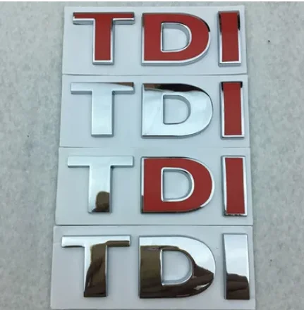 

1X New 3D Metal TDI Badge Emblem Decal Stickers for Volkswagen VW Polo Golf Jetta Passat b5 b6 GTI Touran Bora Car styling