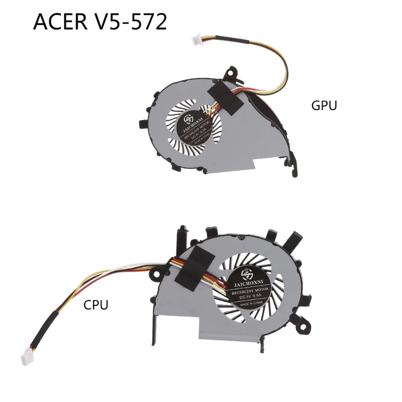 

Notebook CPU Cooling Fans DC5V 0.5A 4 pin GPU Radiator for Acer V5 V5-472
