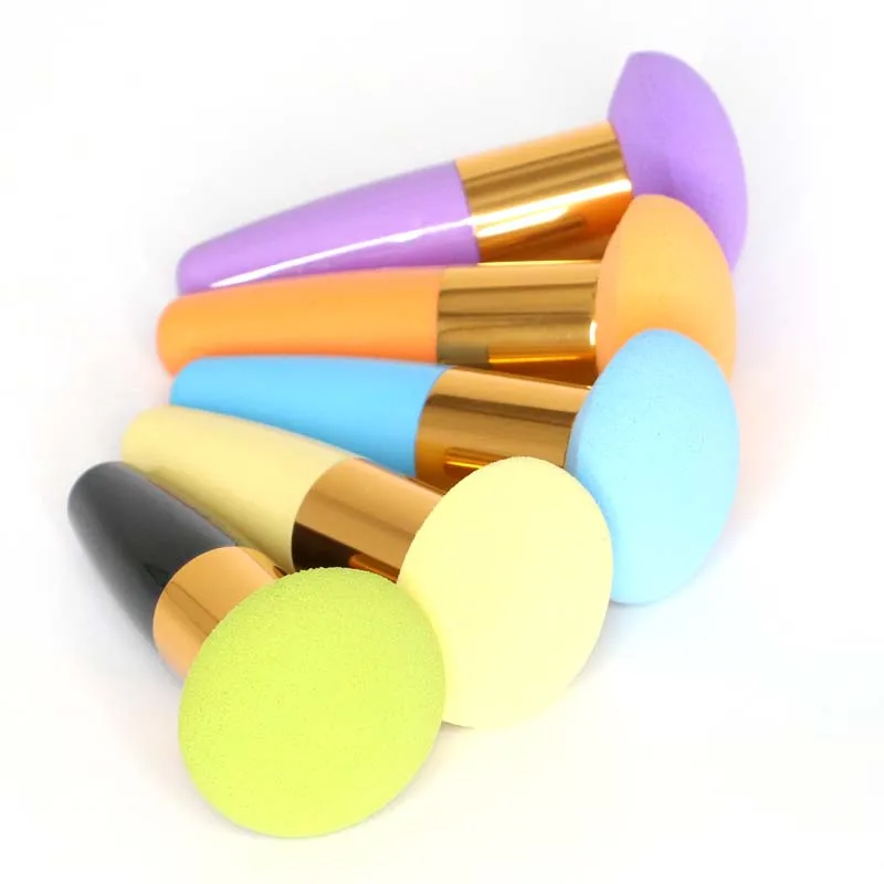1PC  Mushroom Head Foundation Powder Sponge Beauty Cosmetic Puff Liquid Cream Face Make Up Brushes Cosmetic Stick Beauty Tools 3
