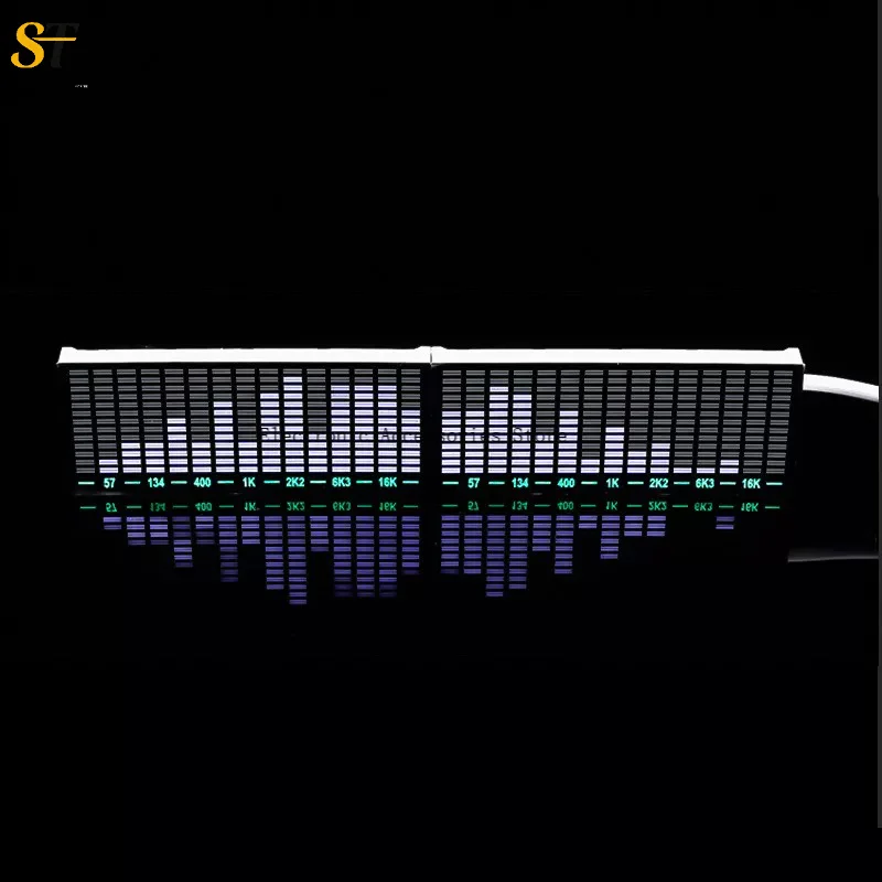 LED 오디오 스펙트럼 디스플레이, 음성 제어 음악 스펙트럼, 리듬 조명, 차량용 USB 5V