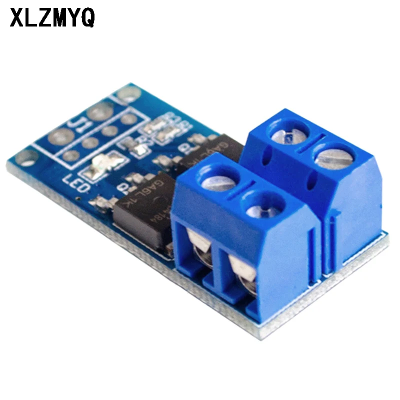 Dual High-Power MOS Field Effect Transistor Trigger Switch Driver Board PWM Control Electronic Switch Control 5pcs DC 5-36V 400W