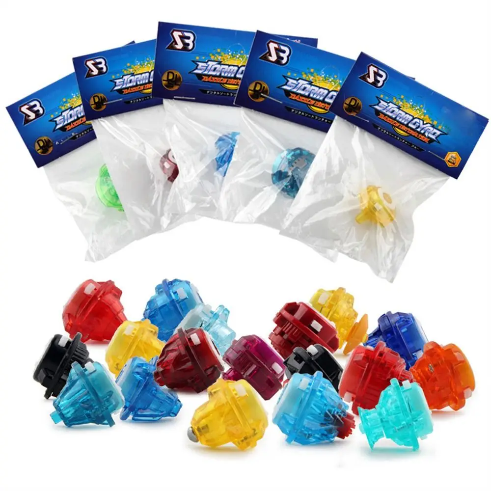 

Bey Blayblade Spinning Top Drivers Random Color Spinning Toys Gyro Drivers Bottom Plastic Non-repeating Burst Tip Driver