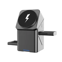 3 in 1 Wireless Charger Rotating Magic Magnetic for Apple Dock Charger for Iphone 16 15 14 13 Pro Max Iwatch Airpods Charger - Image 6