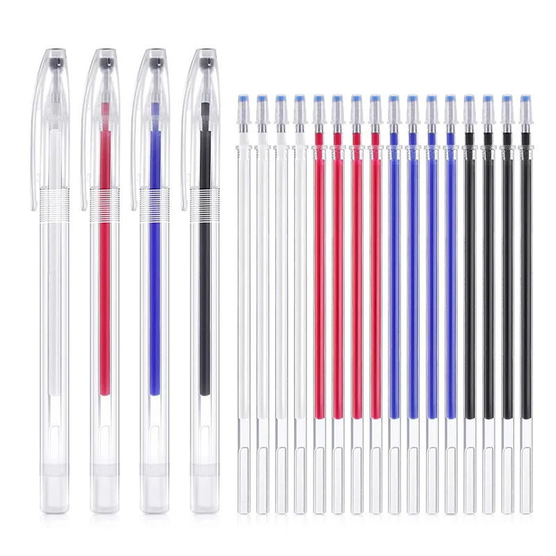 Ezigoo - Recarga De Bolígrafos Borrables De Colores, Punta De 0,7 Mm, Borrables Para Escuela