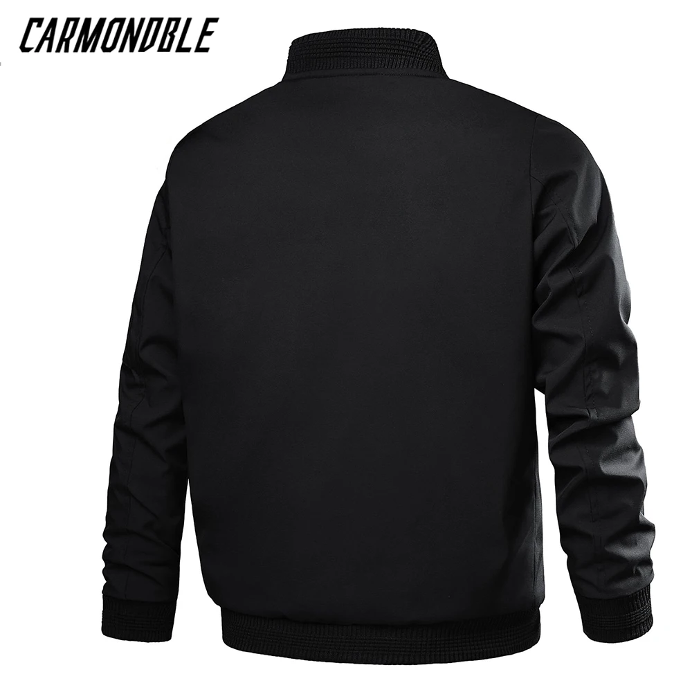 CARMONDBLE Spring Autumn Cycling MTB Jacket Baseball Clothing Male Motocross Coat Mountain Bike Outerwear Giacche Da Trekking
