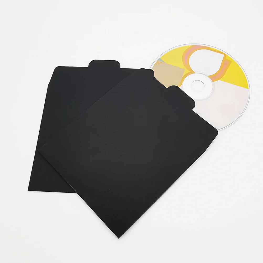 50 Pcs Paper Envelopes Cd Envelopes Small Mini Dvd Storage Invitation Paper Cd Bags Packing Bag