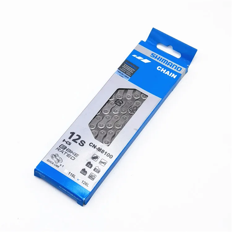 Shimano-自転車チェーン,12スピード,クイックリンク付き,CN-M6100