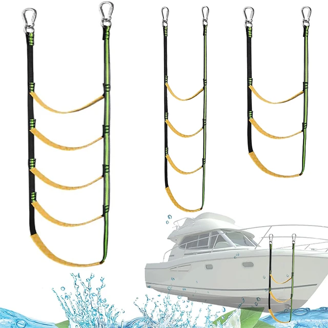 Boat Rope Ladder Portable Boat Rope Ladder Extension Fishing Rope