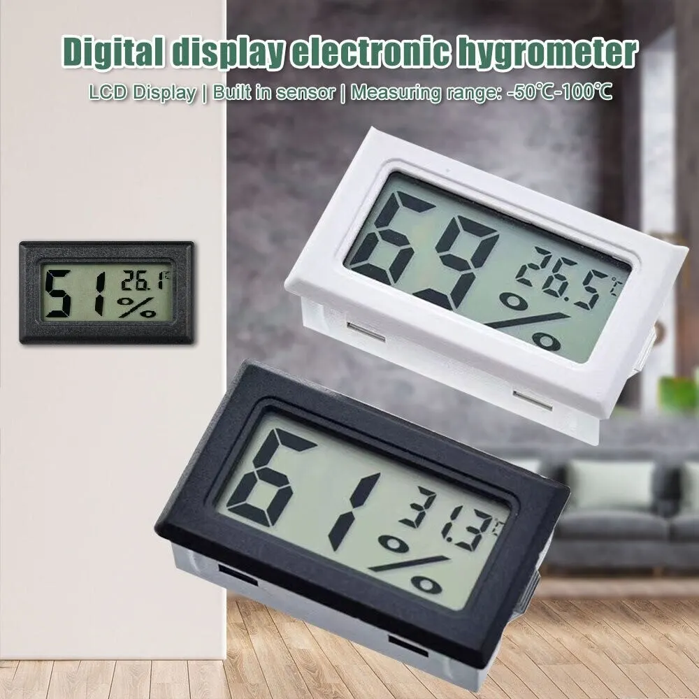 Digital Hygrometer Mini Humidity Temperature Monitor