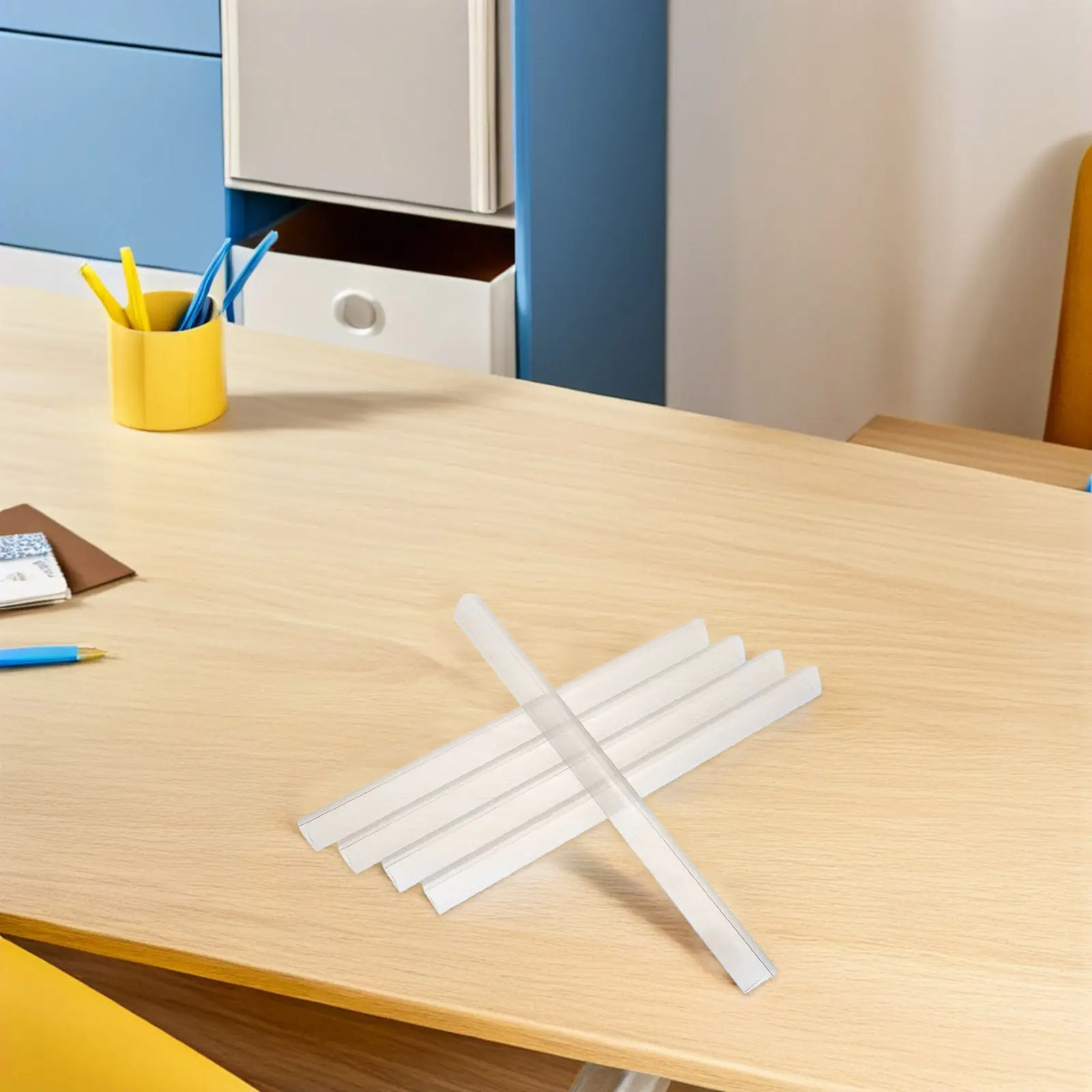 10Pcs 문서 바인더 바 플라스틱 슬라이드 그립 척추 바인딩 바 23Mm 너비 A4 파일 보고서 사무실 학교 종이 고정 장치