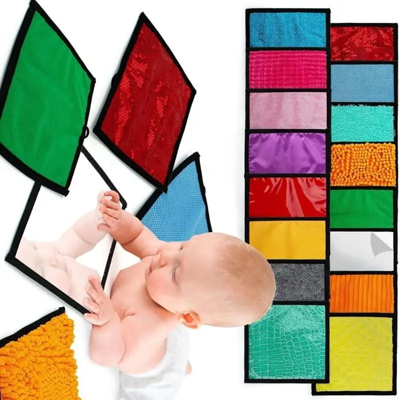 16pcs tragbare sensorische Matte verbessert die Erkundung und die visuellen Farbkompetenz von Säuglingen A2UB – Detail 10