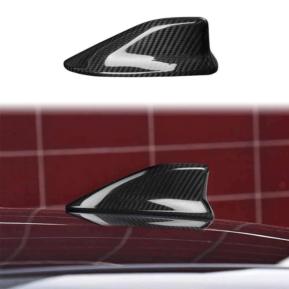 

Real Carbon Fiber For Subaru BRZ For Toyota 86 2014-2019 Car Antenna Covers Decoration Stickers Auto Modification Accessories