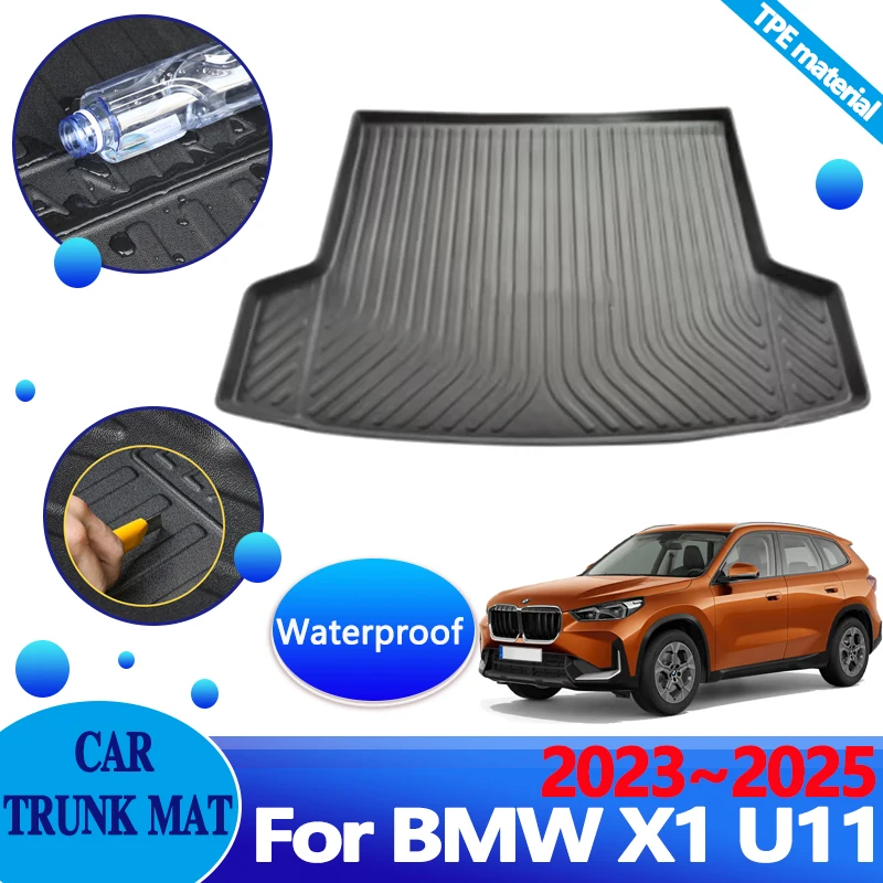 BMW Auto-Fußmatte BMW X1 U11 Gepäckraum-Formmatte Kofferraum Matte