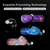KBEAR KB02 Bone Conduction Dynamic Driver Hybrid Headphones 0.78mm/2PIN 3.5mm HIFI In Ear Monitor Wired Earphones Gaming headset 2