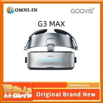 GOOVIS G3 Max display a schermo gigante 3D montato sulla testa, occhiali intelligenti video per film ad altissima definizione cinema 5K montati sulla testa