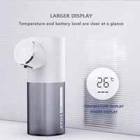 Intelligent Automatic Soap Dispenser USB Rechargeable With Temperature Display Non-contact Foam Mobile Phone Washing 2