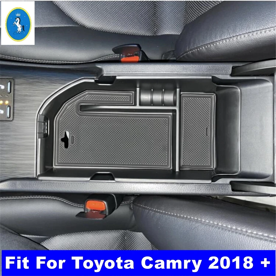 

Central Storage Pallet Armrest Container Box Cover Fit For Toyota Camry 2018 - 2023 Left-hand Drive only Accessories Interior