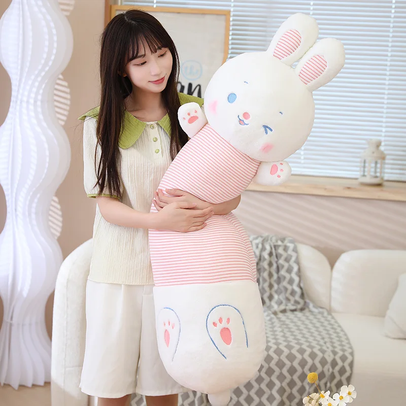 Kawaii Rabbit Long Plush Pillow XL - Limited Edition