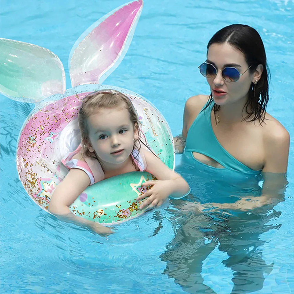 ROOXIN Baby and Child Swim Ring Tube – Inflatable Swimming Circle Float Toy for Kids and Adults, Pool and Water Play Equipment Beach games & Inflatables Beach Toys and Leisure Accessories