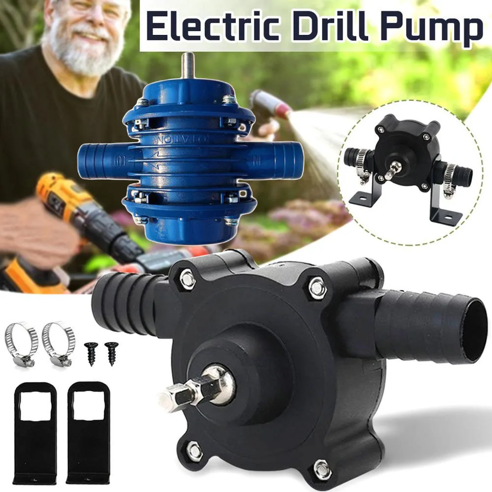 Onnfang Self-Priming Pump Micro Hand Electric Drill Motor Water Heavy Duty Centrifugal Pumps For Home Garden |