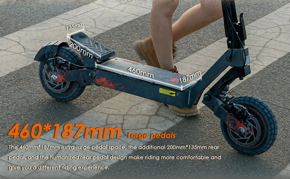 KuKirin G2 Ultra Folding Electric Scooter 800W*2 Motor E-Scooter 48V 18Ah Battery 10 inch Tires 50km/h Max Speed 55km Max Range S72f996c878f1471fb648d57957083c86j