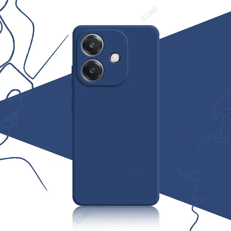 Luxury Dual Liner Protective Case - Full Shockproof Square Liquid Silicone Phone Cover