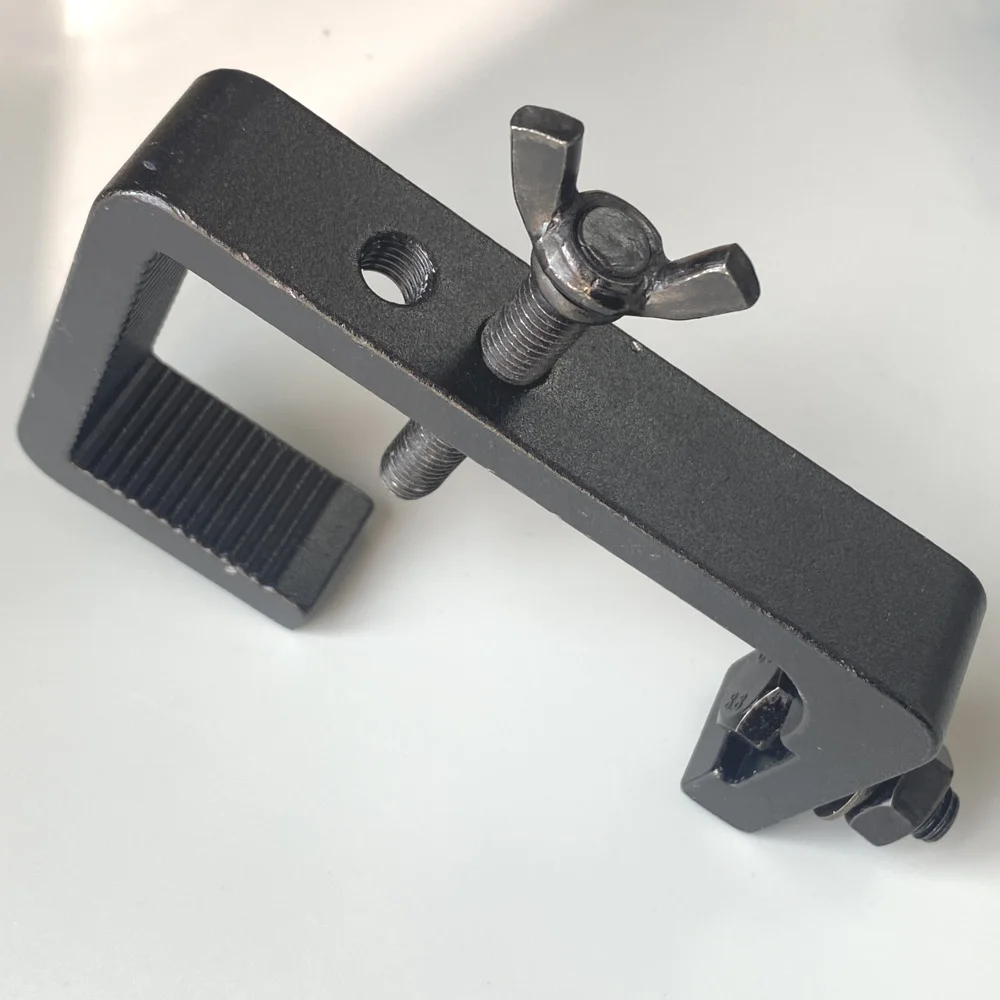 Square Tube Clamp 30-60mm Aluminum Alloy Clamp Truss Stand Hooks Load 80KG Stage Lighting Beam LED Moving Head Audio DJ Fixtures