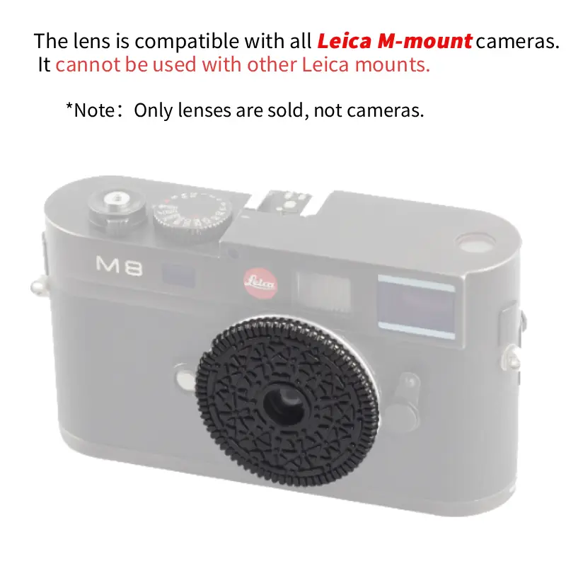 32mm F10 Free Focus Pancake Lens for Sony E Mount/for Nikon Z-Mount/for Fuji X-Mount/EF-M/M43  Mount Series Mirrorless Cameras - Image 10